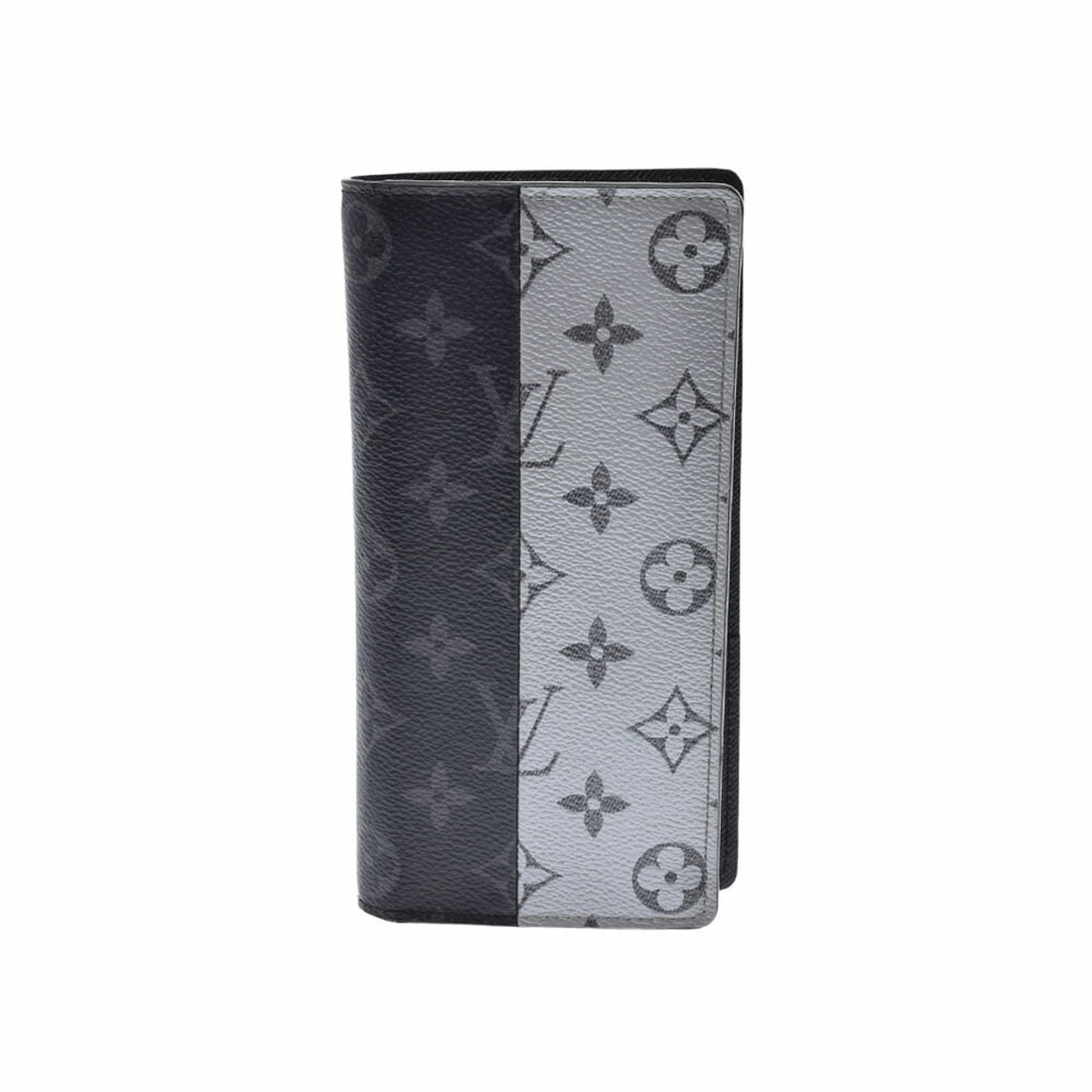 Louis Vuitton Eclipse Black Split Wallet Brazza N… - image 1